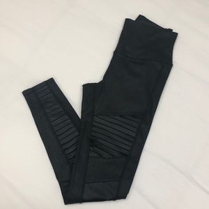 Alo high waist moto leggings